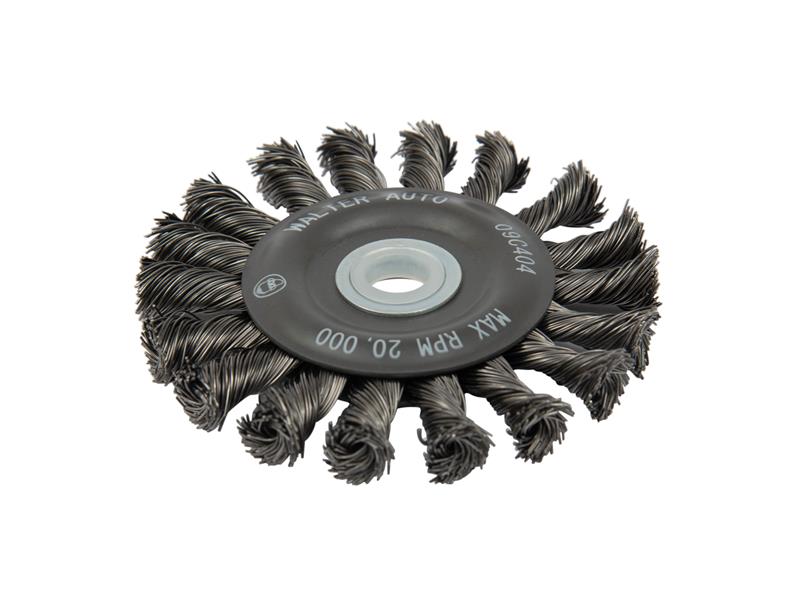 ALLSTEEL 4" X 1/2" KNOT TWIST WHEEL