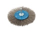 "WALTER 4 X1/4 MTD WHEEL BRUSH, STST"