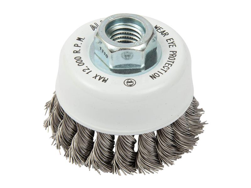 ALLSTEEL 3" 5/8-11 ST KNOT CUP BRUSH