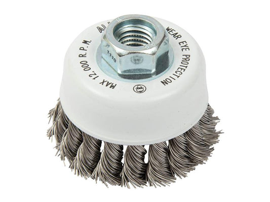 ALLSTEEL 3" 5/8-11 ST KNOT CUP BRUSH