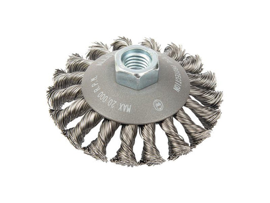 ALLSTEEL 4X5/8-11 KNOT SAUCER BRUSH