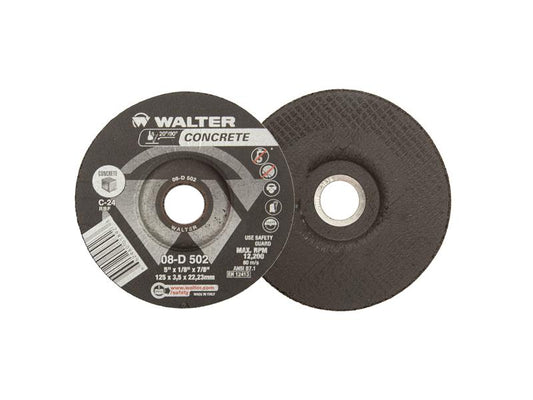 CONCRETE 5X1/8X7/8 C-24 GRINDING WHEEL