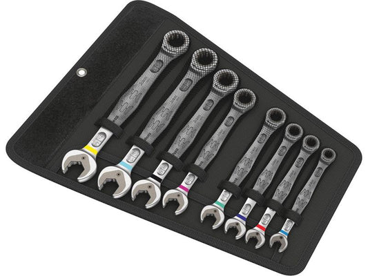 Wera - 6000 Joker 8 Imperial Set 1 Set of ratcheting combination wrenches, Imperial