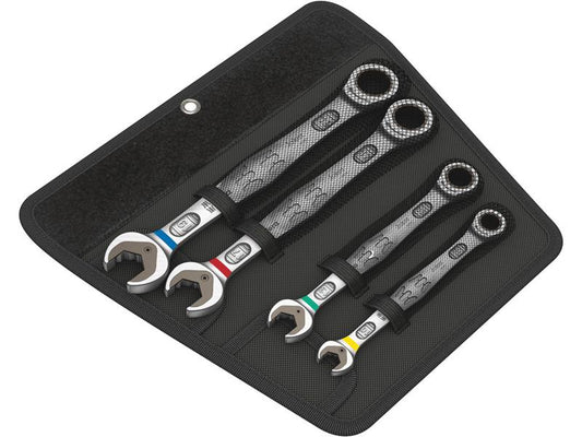 Wera - 6000 Joker 4 Set 1 Set of ratcheting combination wrenches