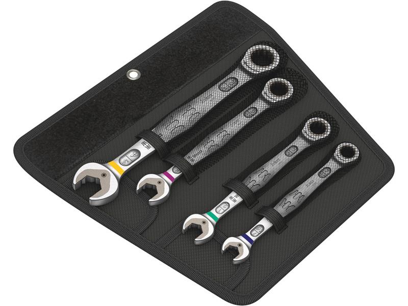 Wera - 6000 Joker 4 Imperial Set 1 Set of ratcheting combination wrenches, Imperial