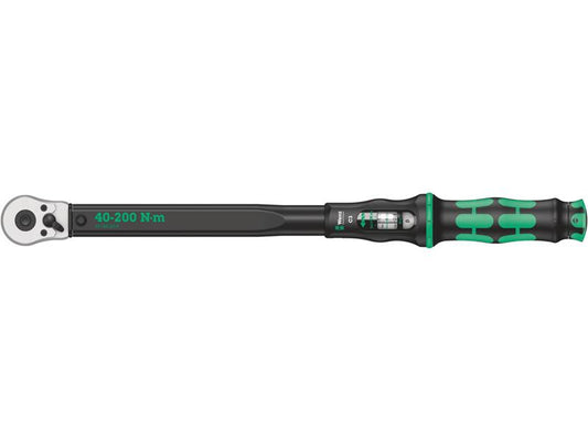 Wera - Click-Torque C 3 torque wrench with reversible ratchet, 40-200 Nm