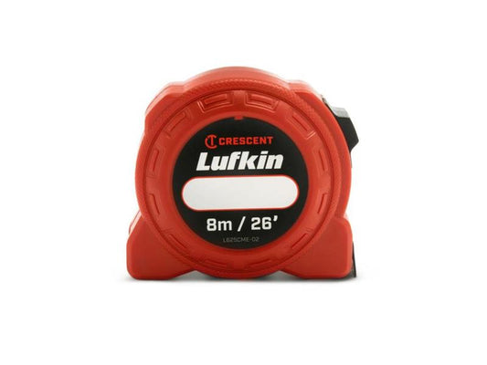 Lufkin 1"/25mm x 26'/8m L600 Series Power Tape Measure