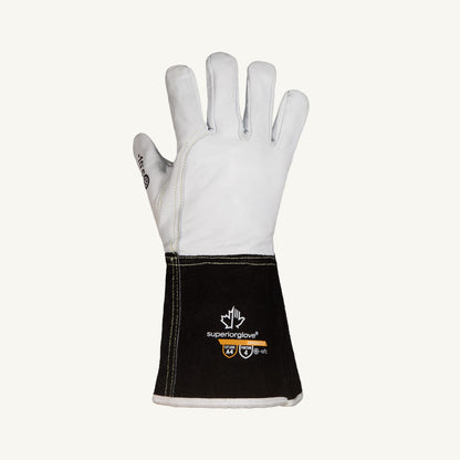 Superior Glove - Endura - Winter Goat Gloves W/Gauntlet Cuff | Cut Resistance A4 | 12 Pack