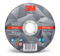 3M™ Silver Cut-Off Wheel 87465, T1, 4.5 in x .045 in x 7/8 in (114.3 mm x 1.143 mm x 22.225 mm), 25/Inner, 50/Case