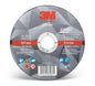 3M™ Silver Cut-Off Wheel 87467, T1, 5 in x .045 in x 7/8 in (127 mm x 1.143 mm x 22.225 mm), 25/Inner, 50/Case
