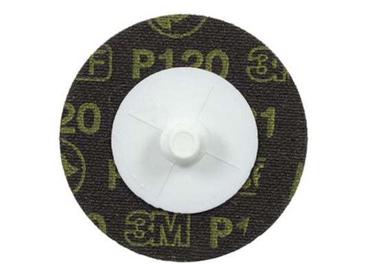 3M™ Roloc™ Disc, 361F, P120, 2 in (50.8 mm)