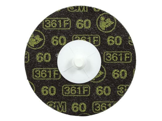 3M™ Roloc™ Disc, 361F, grade 60, 2 in (50.8 mm)