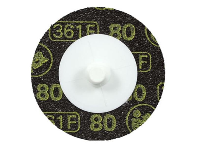 3M™ Roloc™ Disc, 361F, grade 80, 2 in (50.8 mm)