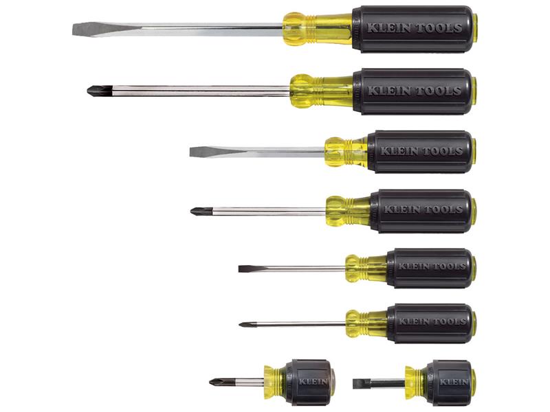Klein - Screwdriver Set, Multi-Application, 8-Piece
