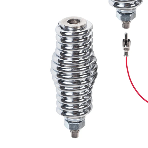 Driver Industrial Safety - Heavy Duty Stainless Steel Barrel Spring Base for Powered Whips