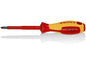 Knipex - Phillips Screwdriver, 4"-1000V Insulated, P2, 8 1/2", Multi-Component, VDE
