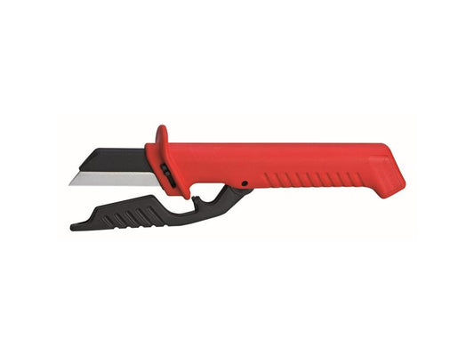 Knipex - Cable Knife with Guard-1000V Insulated, 7 1/2"