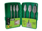 6-Piece Self-Feeding Spade Bit Set, 3/8" – 1"