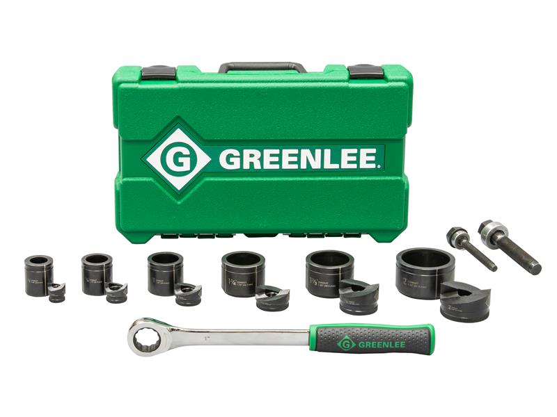 Greenlee Punch & Die Set-1/2"-2" Slug Buster