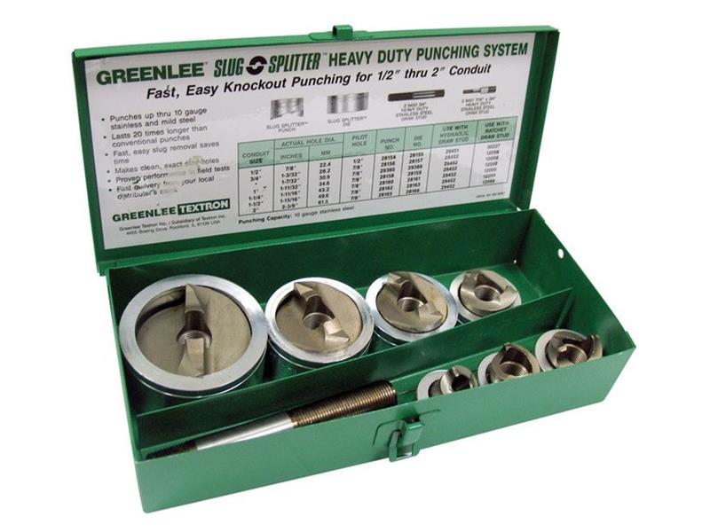 Hydraulic Knockout Punch Set, SC