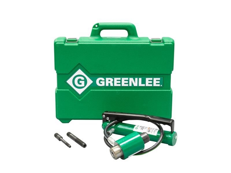 Greenlee 11-Ton Hydraulic Knockout Driver with Hand Pump