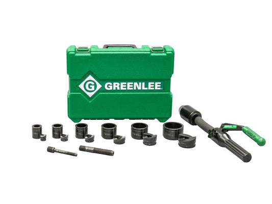 Quick Draw Flex® 8-Ton Hydraulic Knockout Kit with SlugBuster® 1/2" to 2"