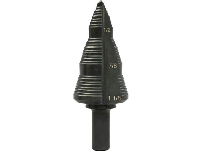Greenlee - 1-1/8" Step Bit (#9) Metal Cutter