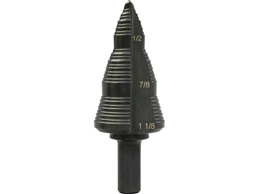 Greenlee - 1-1/8" Step Bit (#9) Metal Cutter