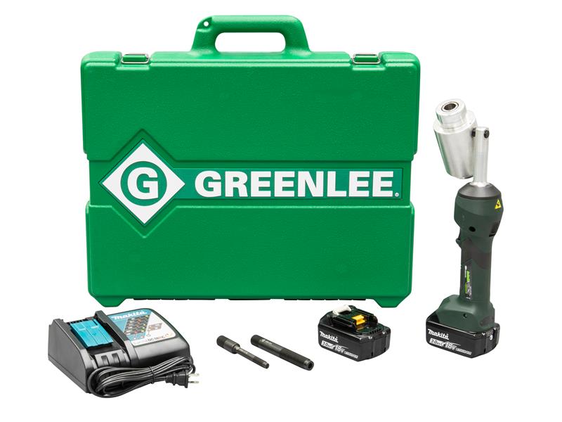 Greenlee Intelli-PUNCH™ Driver, Draw Studs, Batteries, Changer and Case