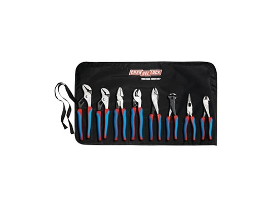 Channellock 8pc Electrical Plier Set 8 Pliers, Code Blue®, Roll