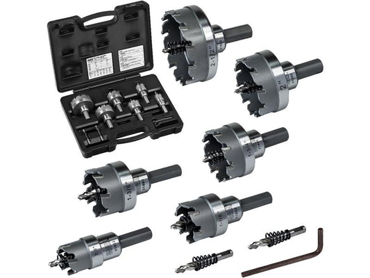 Klein - Hole Cutter Kit, Master Electrician Hole Cutter, 8-Piece