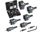Klein - Hole Cutter Kit, Master Electrician Hole Cutter, 8-Piece