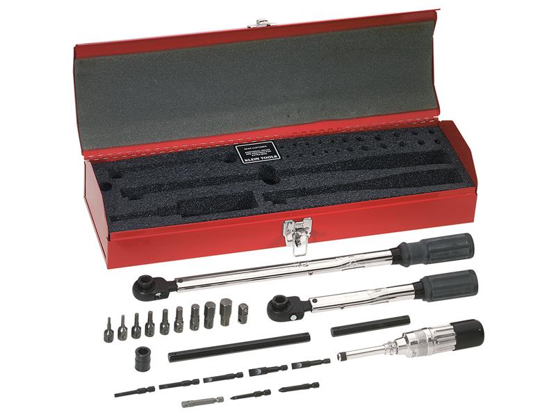 Klein - Master Electrician's Torque Wrench Set, 25-Piece