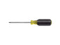 Klein - #3 Square Recess Screwdriver, 4-Inch Round Shank