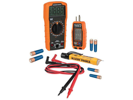 Premium Electrical Tool Set with Multimeter, Volt Tester, Outlet Tester
