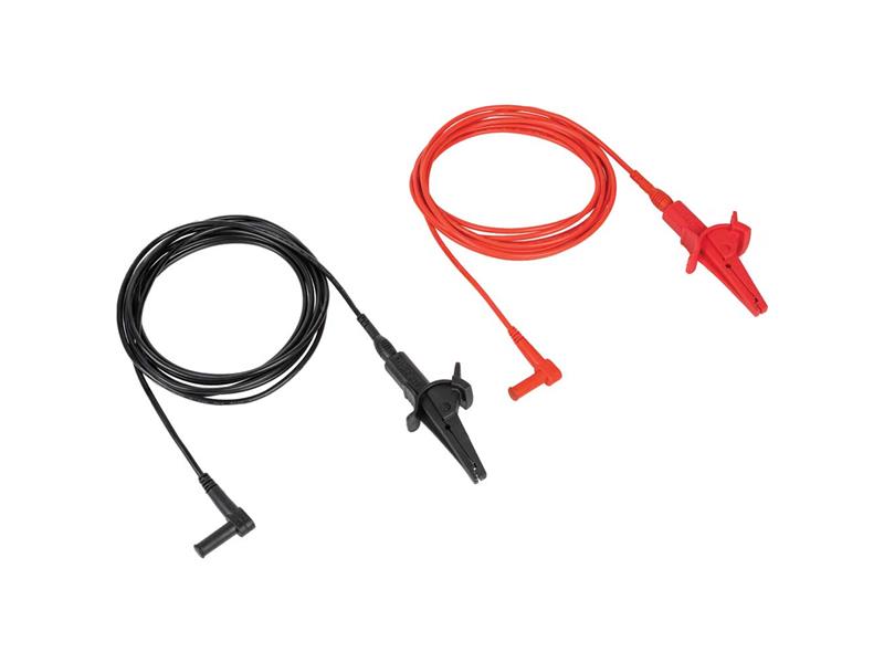 Heavy-Duty Alligator Clip Test Leads, 10-Foot