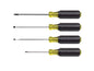Klein - Screwdriver Set, Mini Slotted and Phillips, 4-Piece