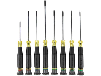Precision Screwdriver Set, Slotted, Phillips, and TORX 8-Piece