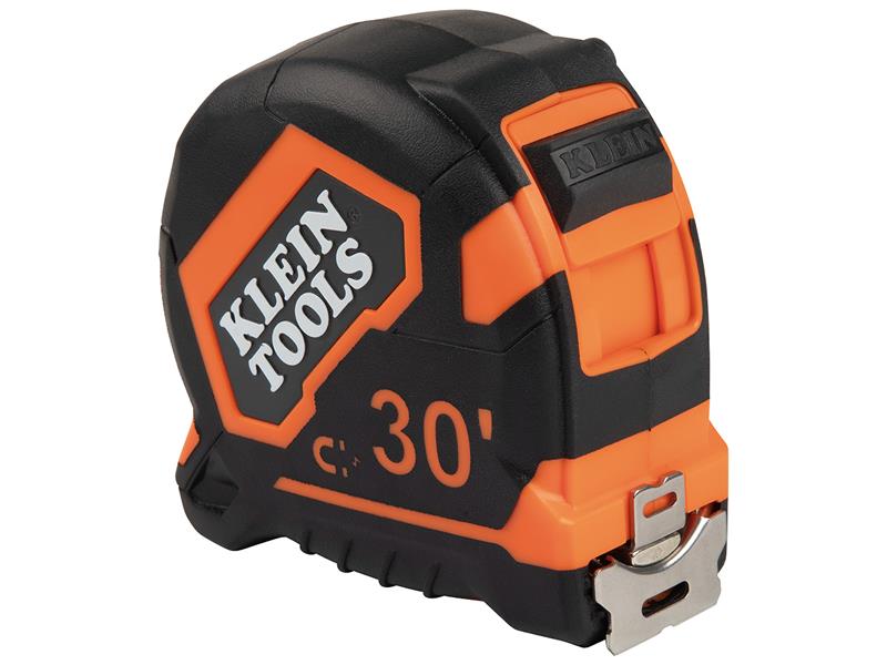 Klein Tape Measure, 30-Foot Magnetic Double-Hook