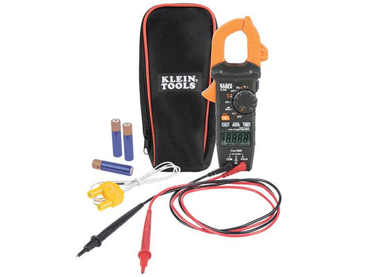 Klein HVAC Digital Clamp Meter, AC Auto-Ranging 400 Amp