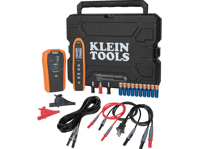 Klein Advanced Electrical Circuit Breaker Finder and Wire Tracer Kit and Case