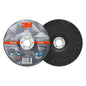 3M™ Silver Depressed Center Grinding Wheel, 87450, T27, black, 6 in x 1/4 in x 7/8 in (15.24 cm x 6.35 mm)