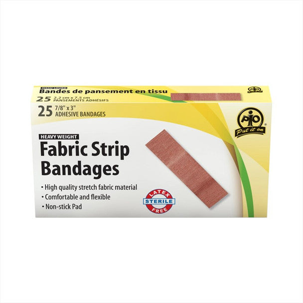 Wasip - Fabric Strip Bandage - 7.5 x 2cm