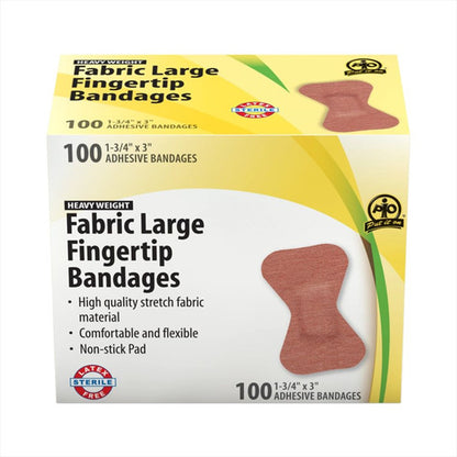 Wasip - Fabric Fingertip Bandage - Large - 7.5 x 4.5cm