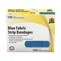 Wasip - Blue Fabric Strip Bandage - 7.5 x 2.5cm - 100/Box