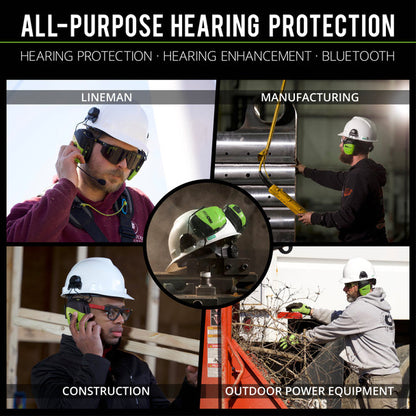 ISOtunes - Link 2.0 Helmet Mount Earmuff 21 DB