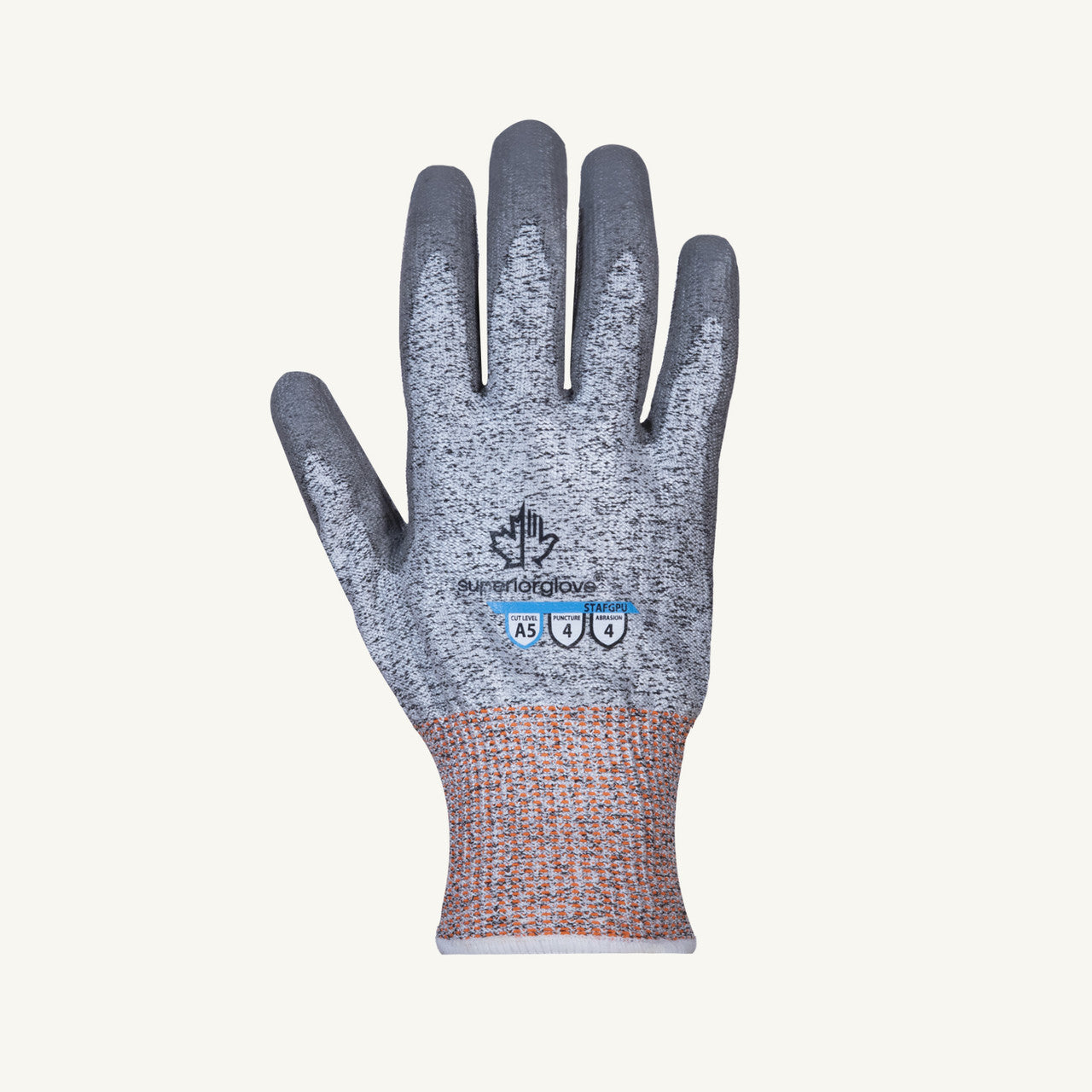 Superior Glove - Tenactiv - Coated Gloves | Cut Resistance A5 | 12 Pack