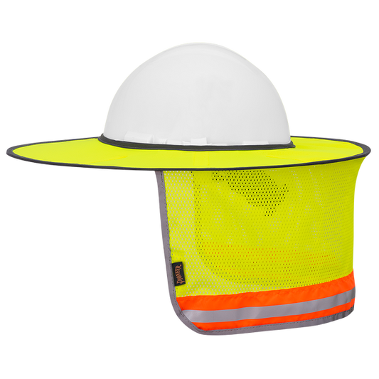 Pioneer - Hard Hat Foldable Sun Shade - Yellow