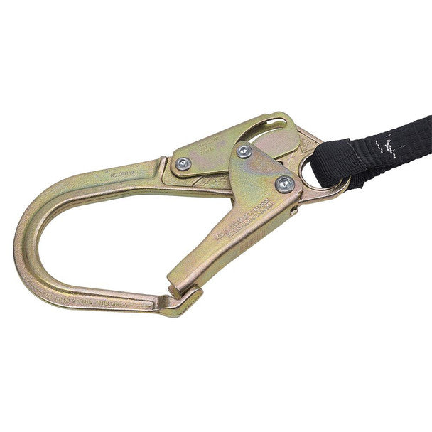 PeakWorks - Shock Absorbing Lanyard - SP - Twin Leg - Snap & Form Hooks - 200 - 350 Lb Capacity