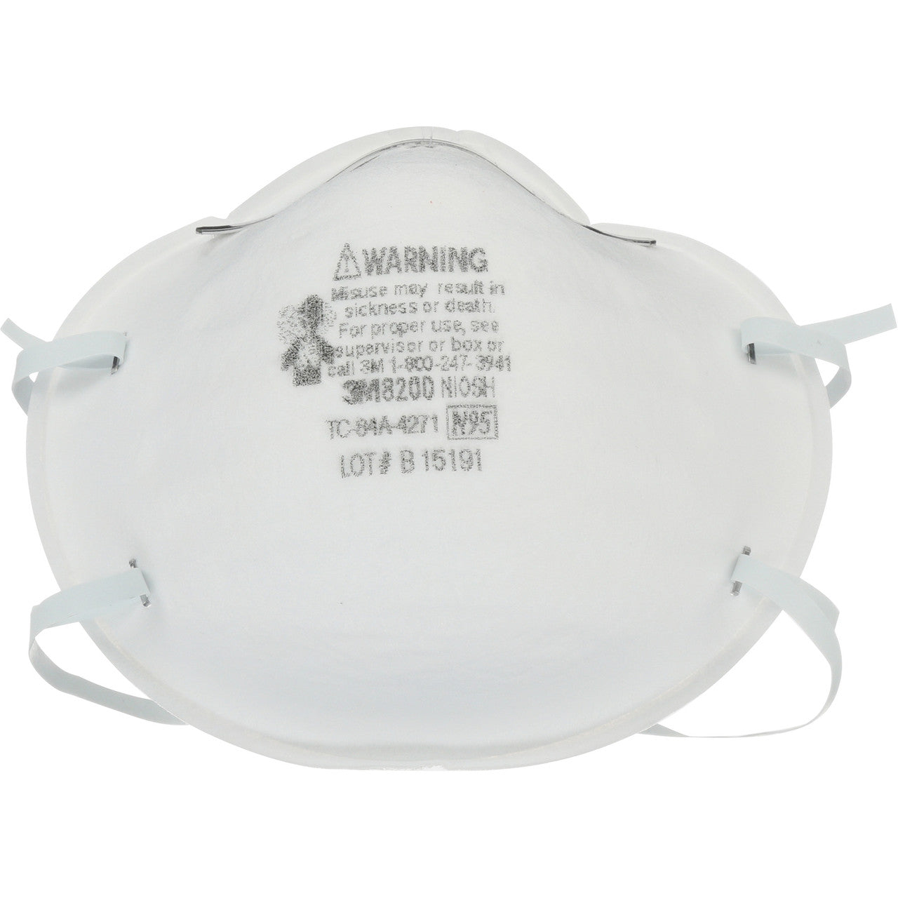 3M - 8200 Particulate Respirators, N95, NIOSH Certified